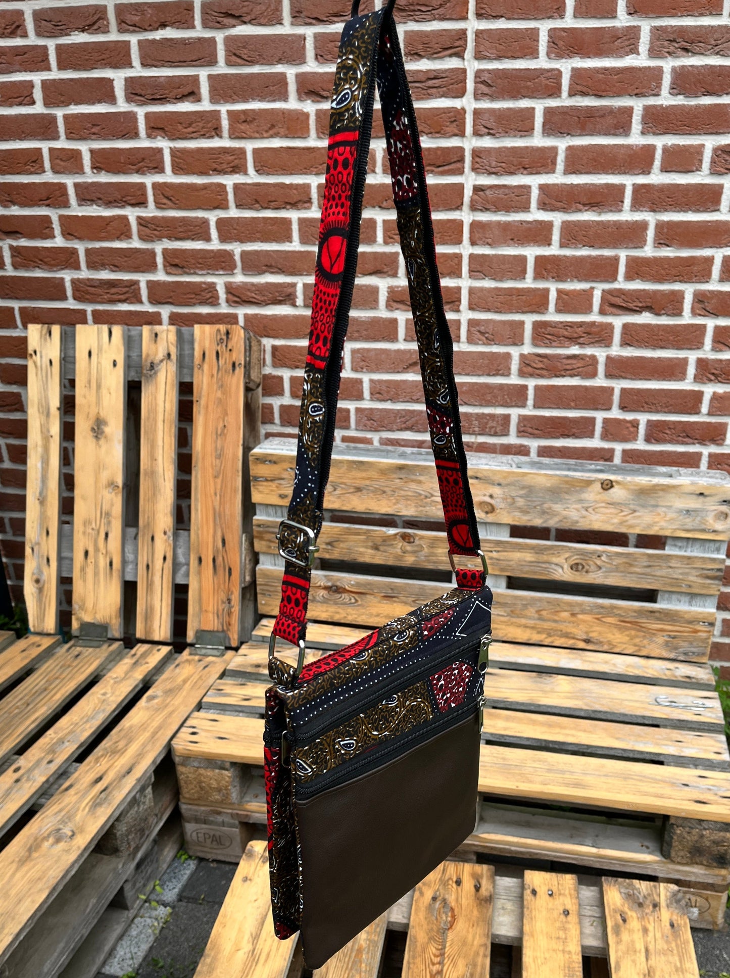 Schultertasche Safari